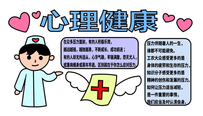 ​心理健康手抄报 ​心理健康手抄报怎么画