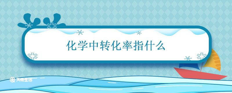 化学中转化率指什么 化学中转化率用什么字母表示