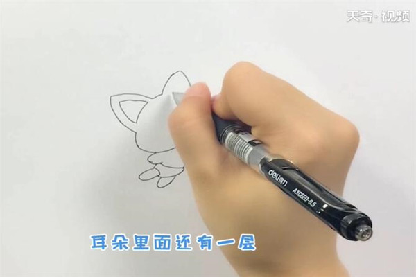 阿狸简笔画