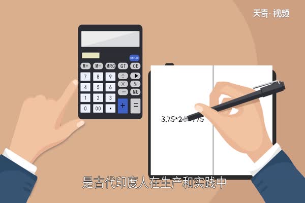 数字的由来  数字是怎么来的