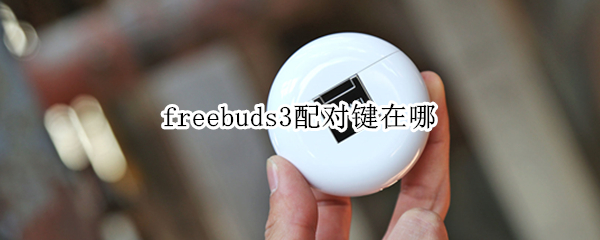 freebuds3配对键在哪