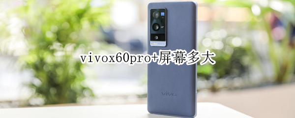 vivox60pro+屏幕多大