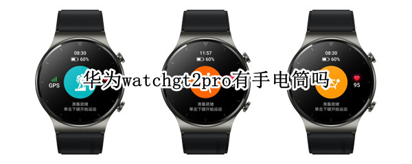 华为watchgt2pro有手电筒吗