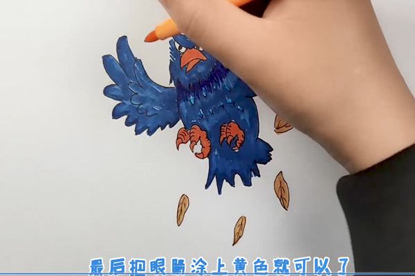 老鹰简笔画