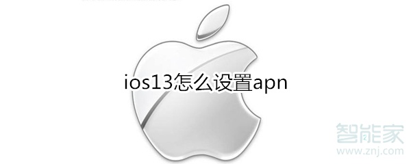 ios13怎么设置apn