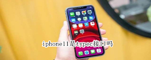 iphone11是typec接口吗