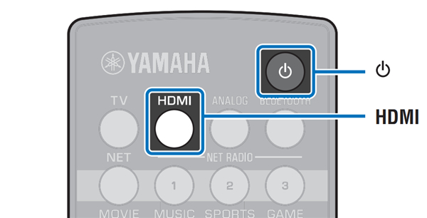 雅马哈YSP-1600蓝牙无线电视音箱怎么设置 HDMI 控制功能