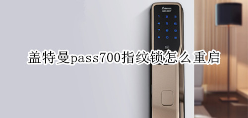 盖特曼pass700指纹锁怎么重启