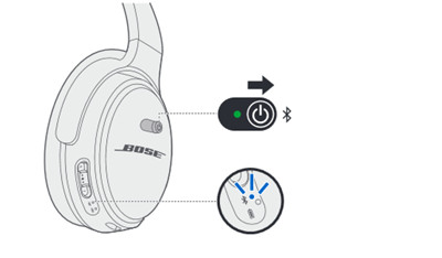 bose qc35耳机怎么连接配对