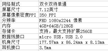 荣耀8xmax手机配置参数信息