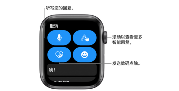 Apple Watch Series 3怎么创建信息
