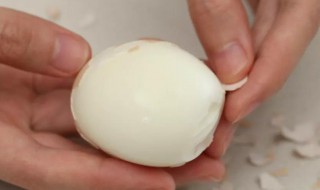 剥鸡蛋的秘诀和技巧 剥鸡蛋小窍门