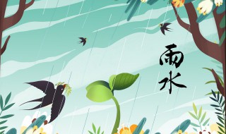 雨水节气农事指南（关于雨水节气的资料）