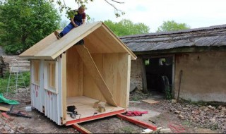 野外房子的建造方法（野外修建房子）