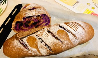 紫薯软欧包的做法 紫薯软欧包的做法窍门
