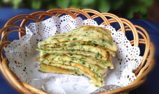 荠菜野葱饼（荠菜饼子怎么做最好吃）