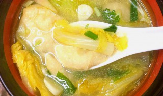中式白菜鸡肉汤的做法 白菜鸡汤的做法大全