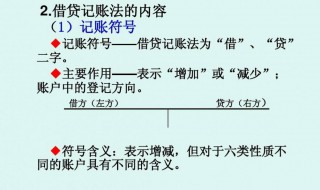 借贷记账法的概念介绍（借贷记账法的概念介绍是什么）