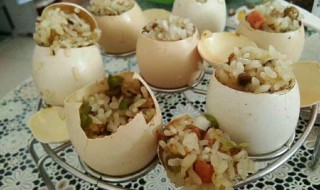 蛋壳包饭的制作方法 蛋壳包饭的制作方法图片