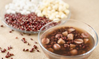 红豆薏米水的功效与作用（红豆薏米水的功效与作用及禁忌）