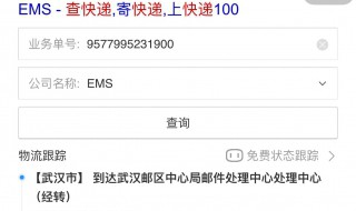 ems怎么查费用 ems怎么查邮费