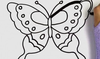 如何用简单的方法绘制蝴蝶（如何用简单的方法绘制蝴蝶形状）
