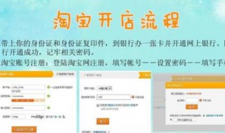 如何开淘宝网店步骤 如何开淘宝网店步骤视频