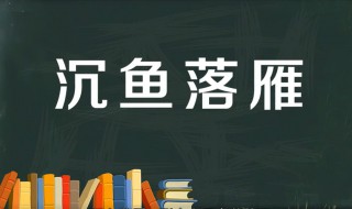 沉鱼落雁的故事和含义简短 沉鱼落雁的故事和含义简短概括