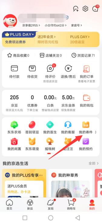 京东怎么看快递实时的位置