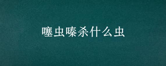 噻虫嗪杀什么虫 联苯噻虫嗪杀什么虫