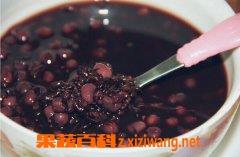 黑米加红豆有什么作用（黑米加红豆有什么功效）