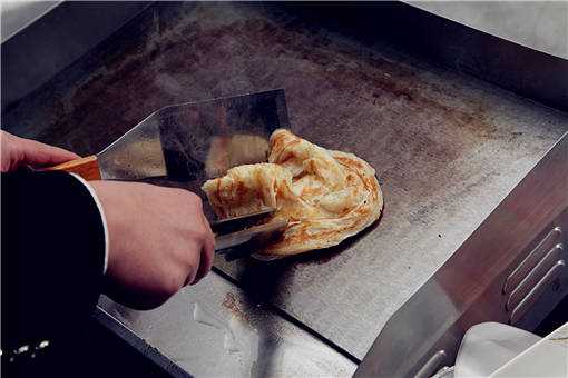 农村零食生意之手抓饼摊