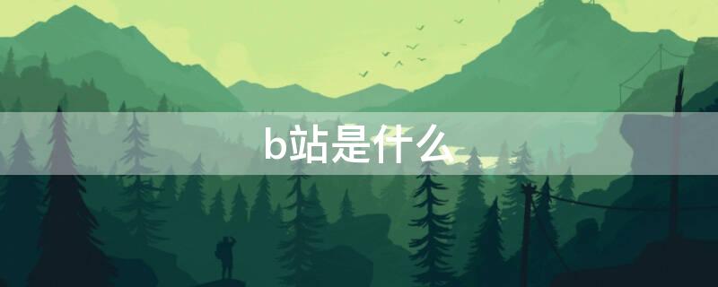 b站是什么 b站是什么意思