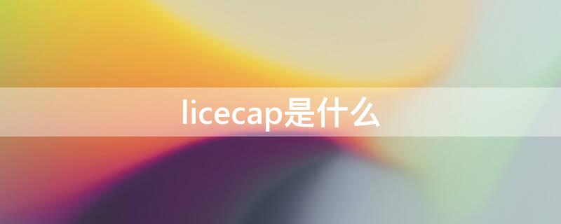 licecap是什么（calp是什么意思）