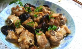 广东香菇蒸排骨的做法 鲜香菇蒸排骨的做法