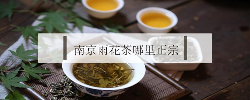 南京雨花茶哪里正宗（南京雨花茶在哪买好）