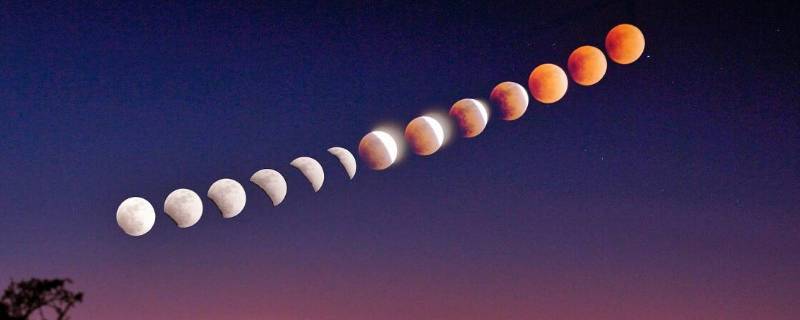 月全食的时候月亮是什么颜色的（月全食的月亮为什么是红色的）