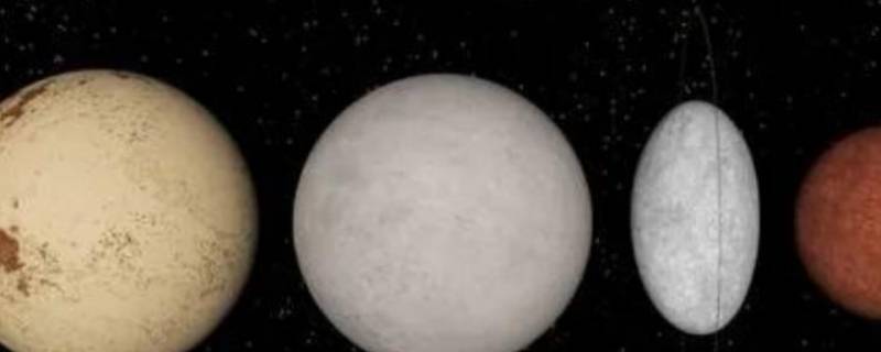 冥王星直径 月球直径