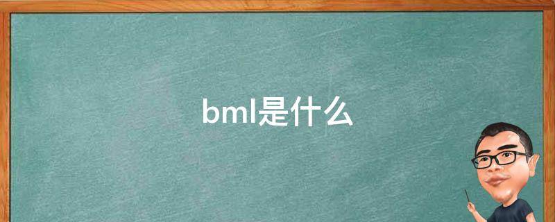 bml是什么（bmi是什么缩写）