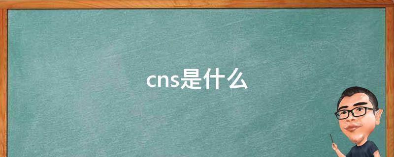 cns是什么（cns是什么化学名称）