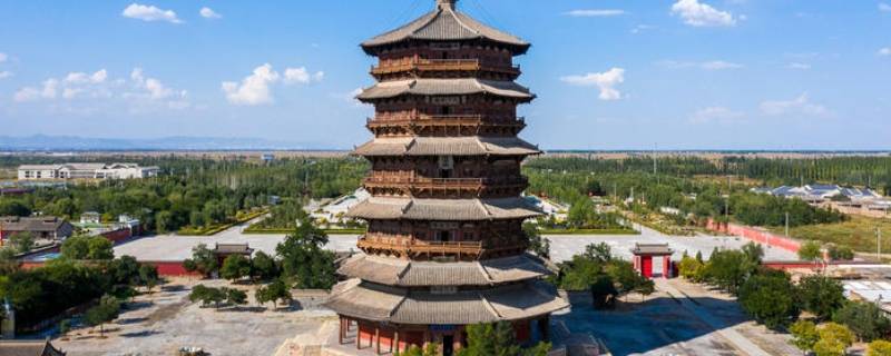 应县木塔是哪个宗教的建筑 应县木塔后面的寺庙