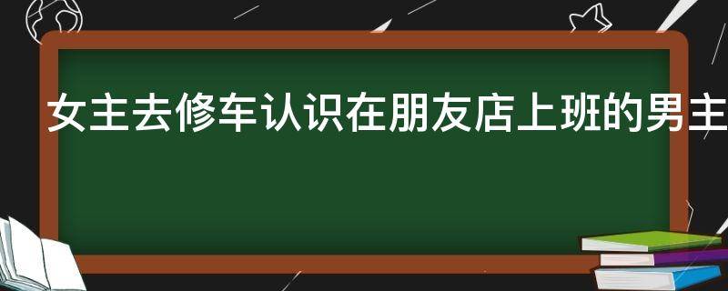 女主去修车认识在朋友店上班的男主叫什么小说