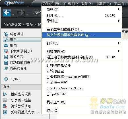 RealPlayer11轻松管理iPod使用技巧