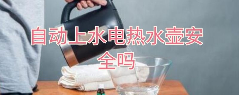 自动上水电热水壶安全吗 自动上水电热水壶好吗