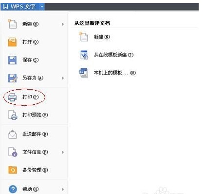 WPS word文档双面打印设置