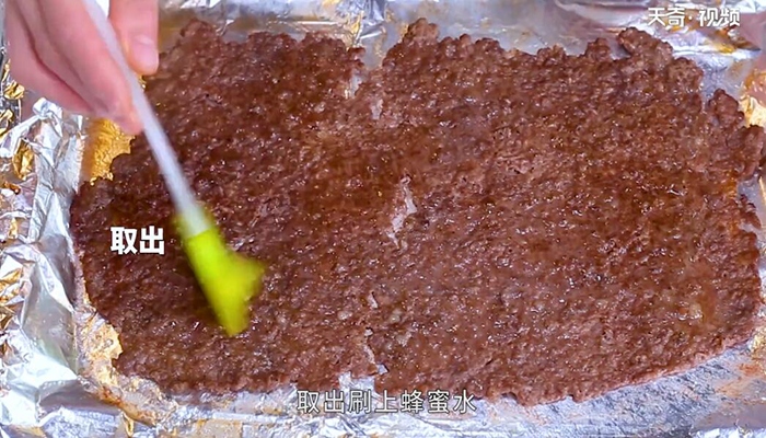 蜜汁牛肉脯的做法 蜜汁牛肉脯怎么做