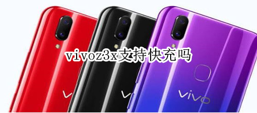 vivoz3x支持快充吗