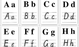 26个字母大小写（26个字母大小写占格）