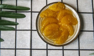 橘子罐头料理制作方法 橘子罐头的制作方法及所需材料