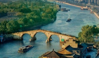 京杭大运河简介 京杭大运河起点和终点